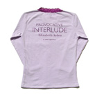Lace edged promotional T-shirt
