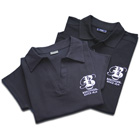 Embroidered polo shirts