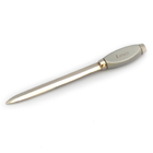 Branded metal letter opener